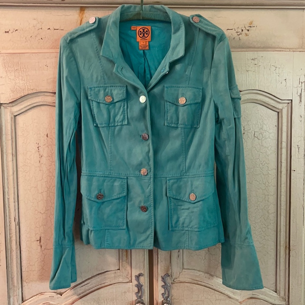 Tory Burch suede jacket